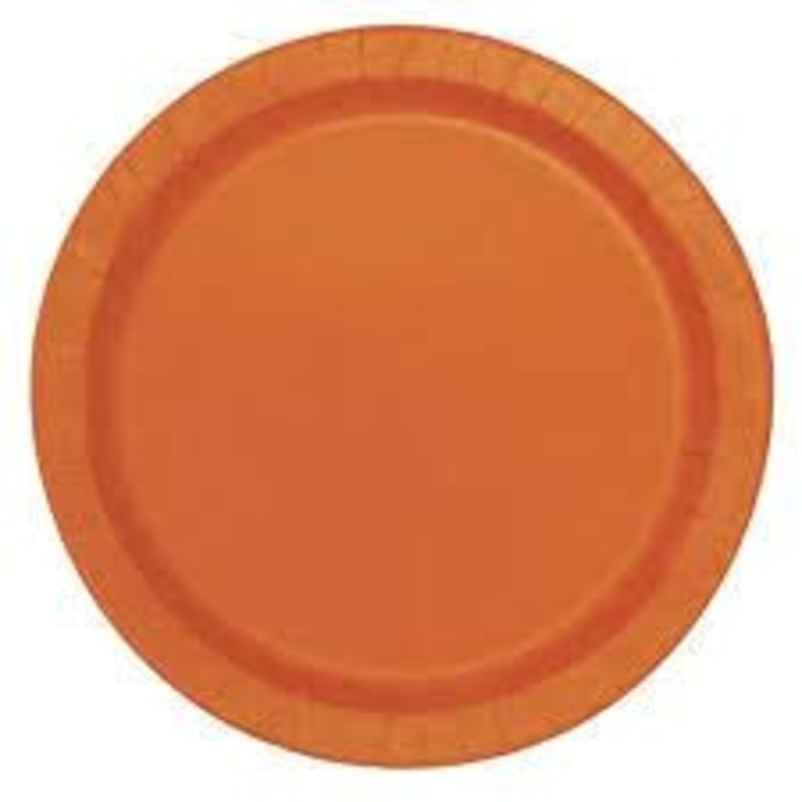 Orange Cake Plates 20ct