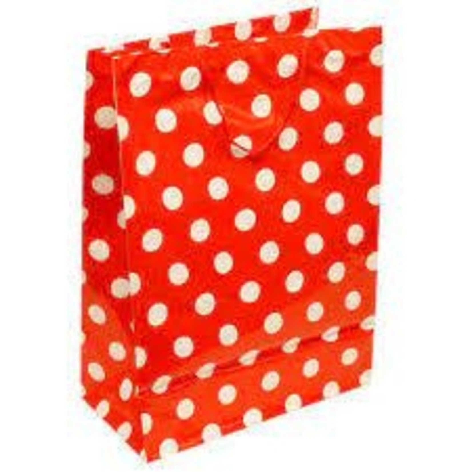 Red White Dot Gift Bags