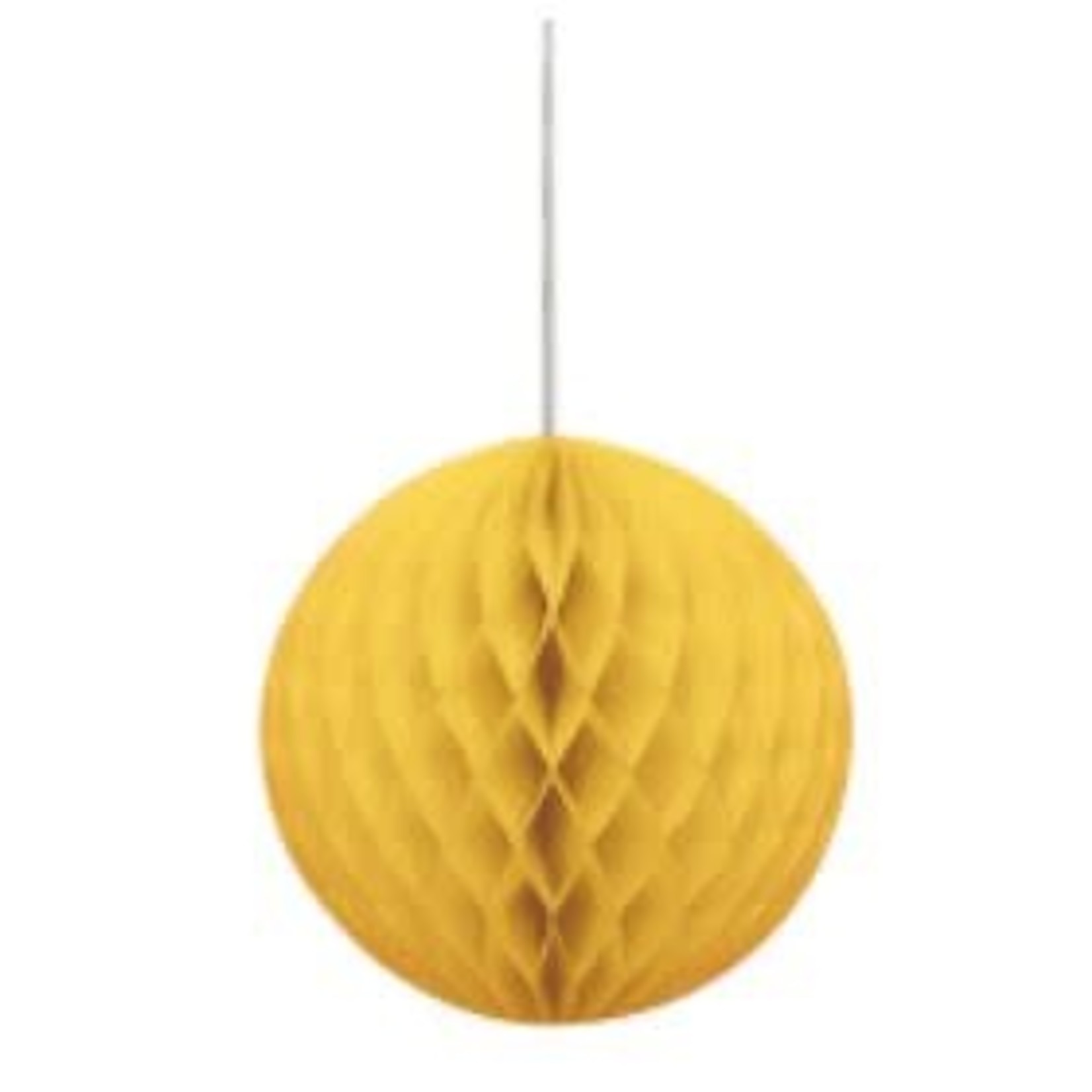 Sunflower Yellow Solid 8" Honeycomb Ball