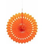 Orange Decorative Fan