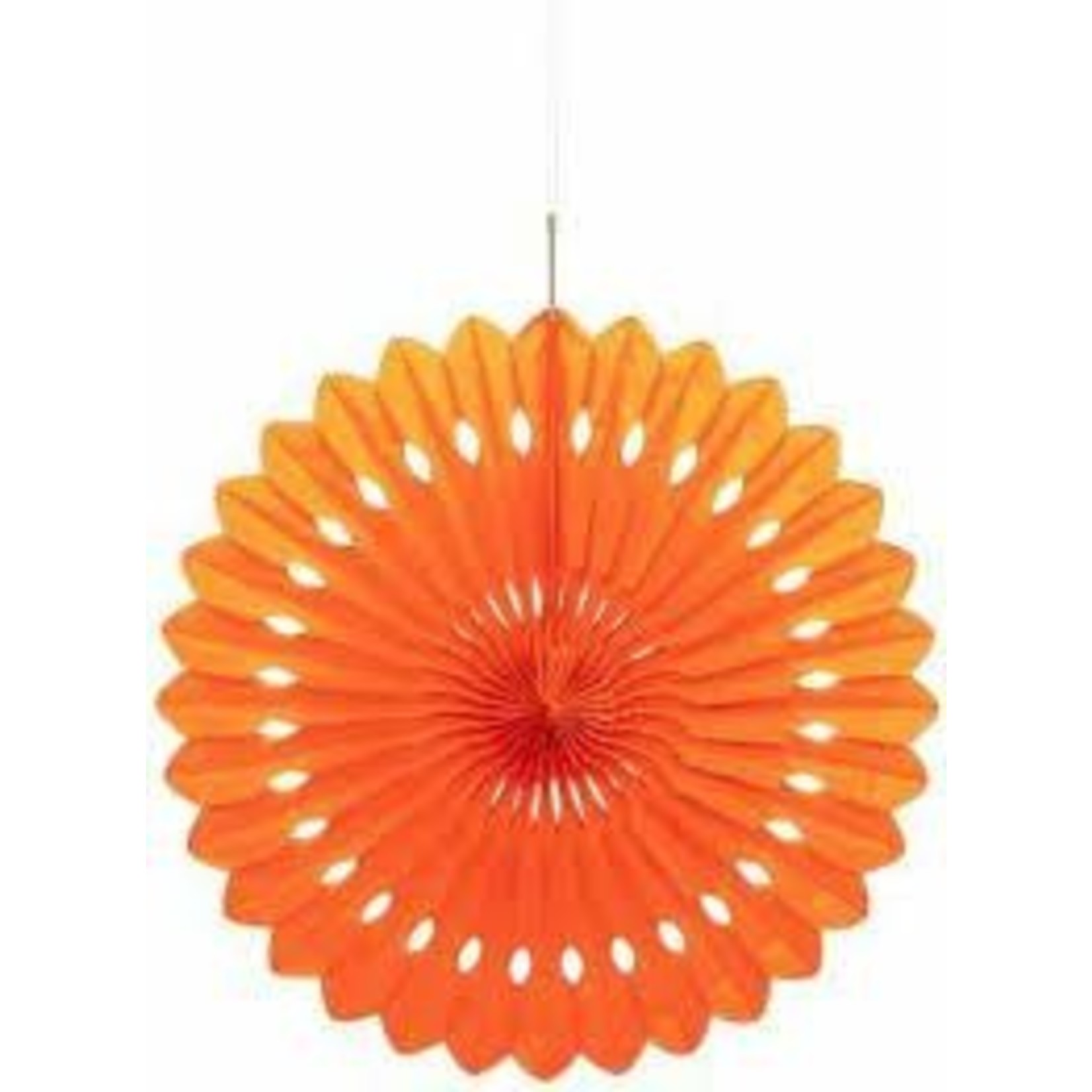 Orange Decorative Fan