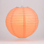 Peach Orange Paper Lantern
