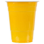 Amscan Yellow Plastic Cups 1oz