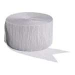 Solid Roll Crepe - Silver