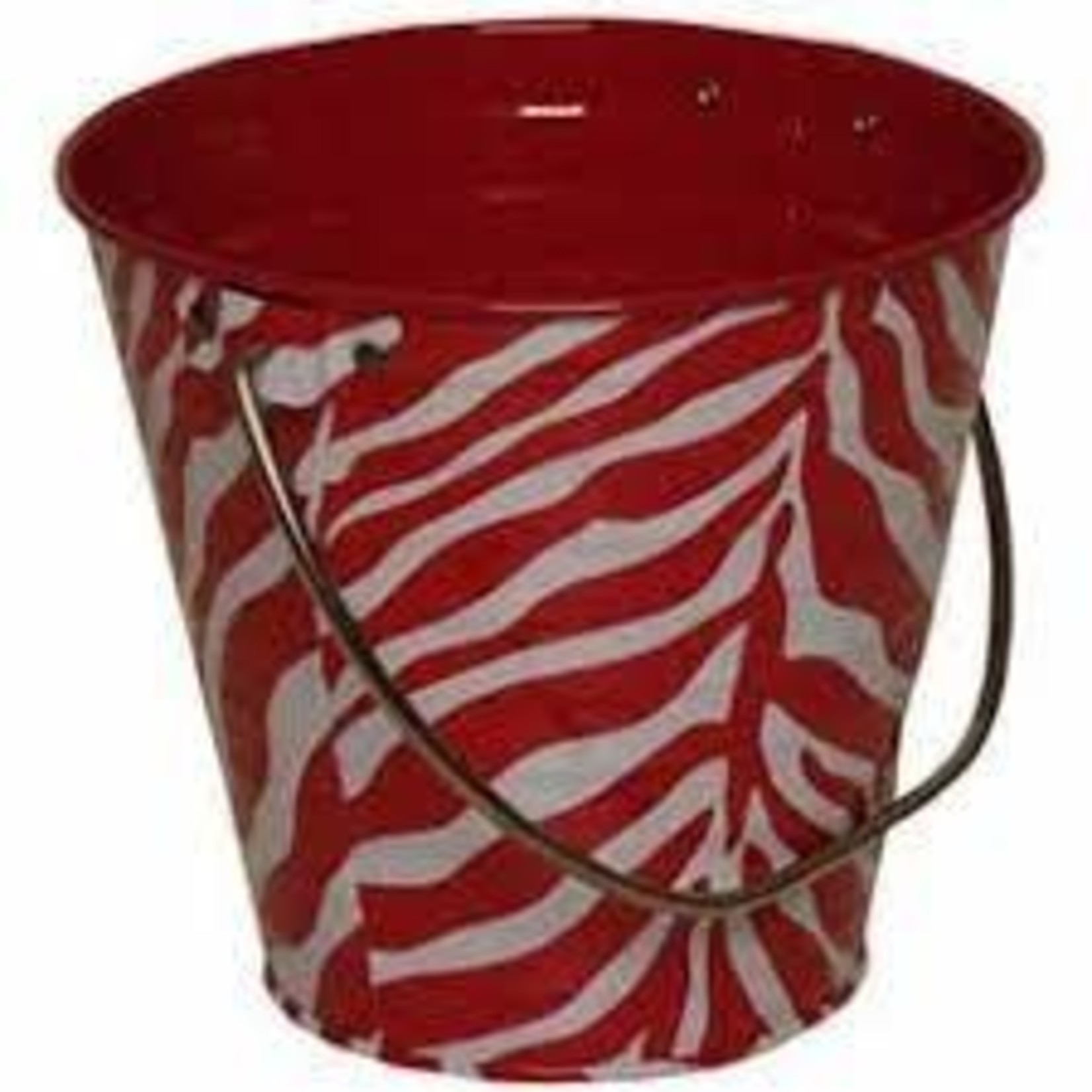 Pink Zebra Mini Bucket