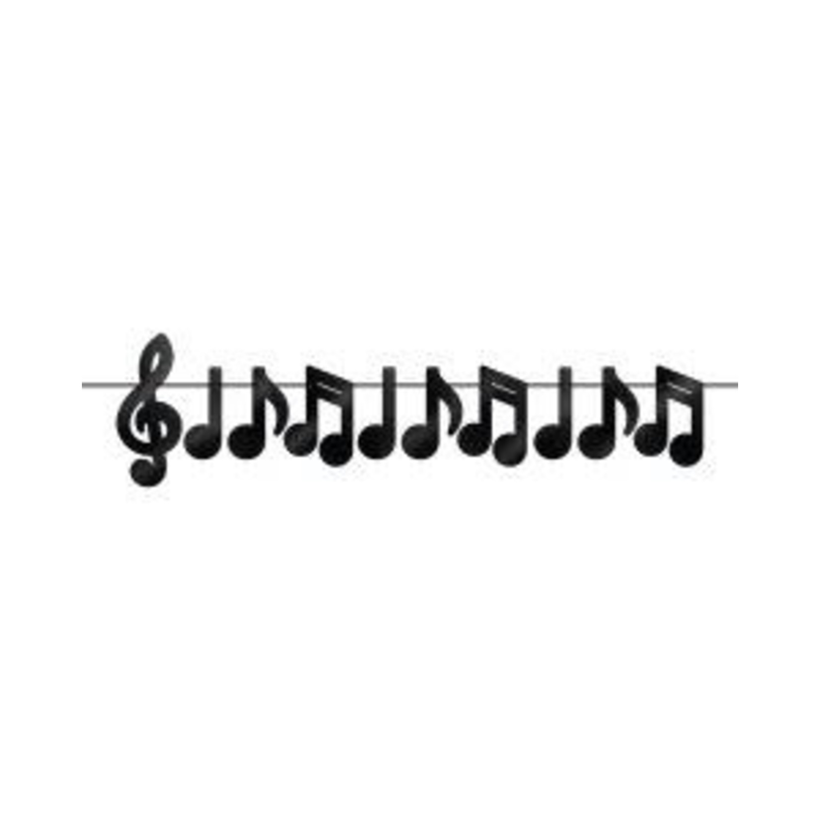 Musical Notes Streamer