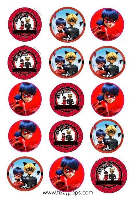 Ladybug Fruit Sticker LadyBug Stickers - Valentina's Party World - Dulceria Importaciones ...