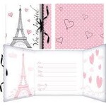 Paris Theme Invitations 8ct