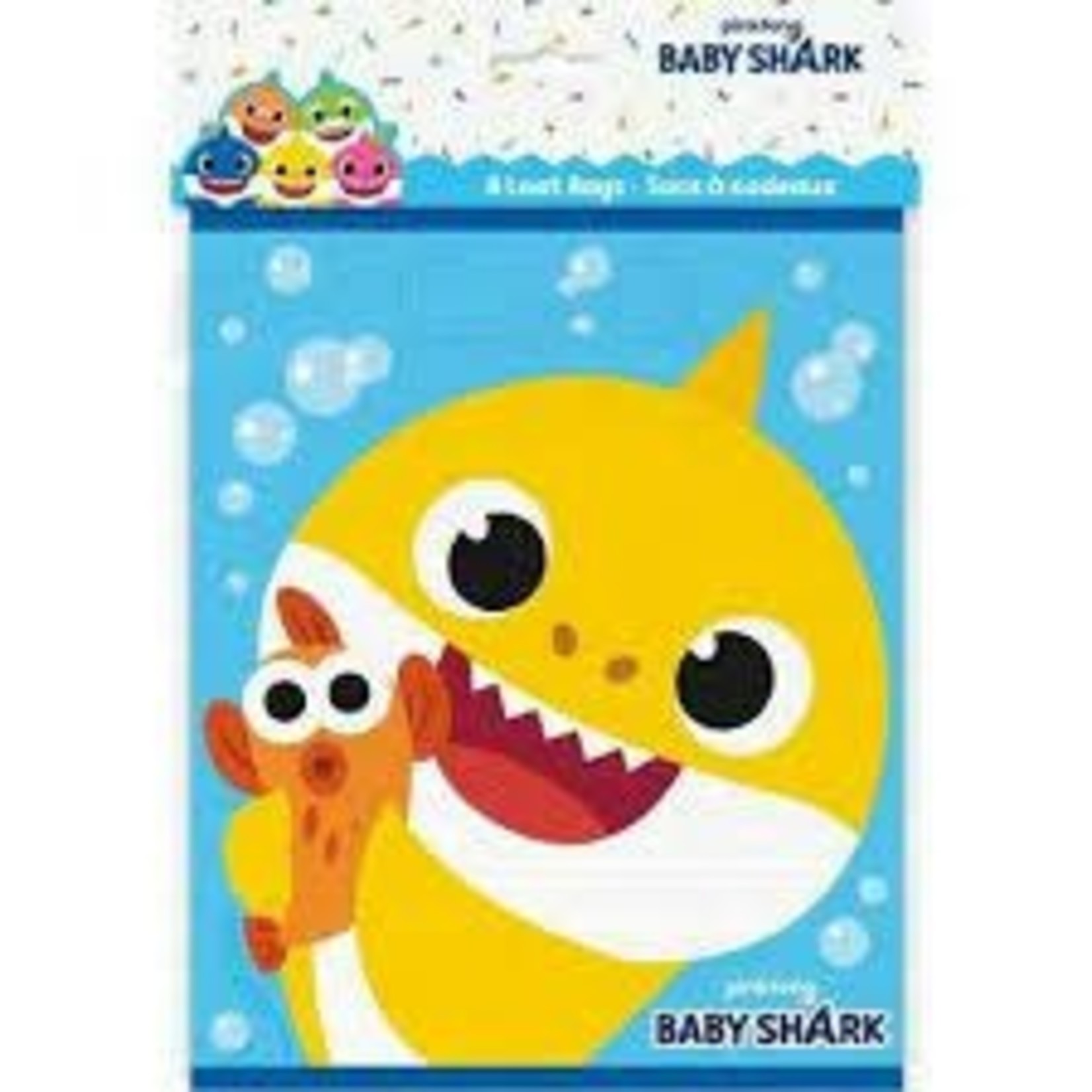 Baby Shark Loot Bags 8ct