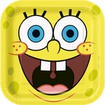 9" Spongebob Squarepants 8ct Plates