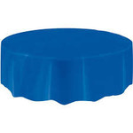 Blue Round Table Cover