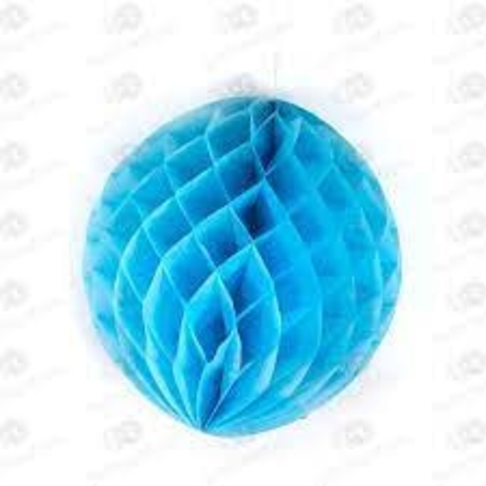 Light Blue Honeycomb Ball"