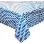 Royal Blue Scallop Table Cover
