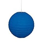 Royal Blue Paper Lantern