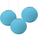 Decorations Paper Lanterns Blue