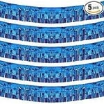 Royal Blue Foil Garland