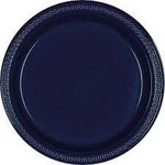 Navy Blue Paper  Plates Party Pack