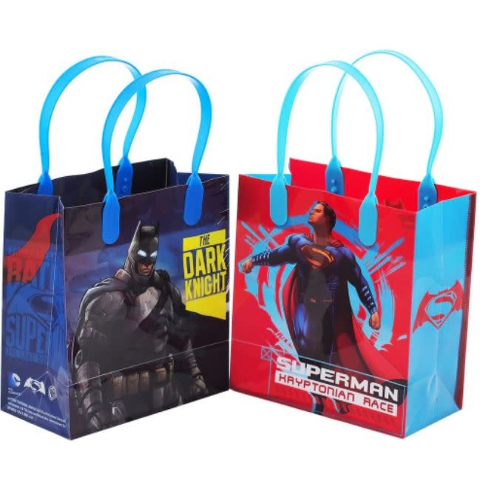 Superman Batman Candy Bags 12ct