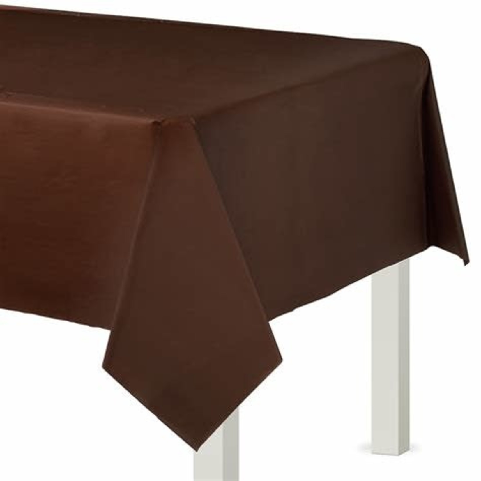 Brown Rectangular Table Cover