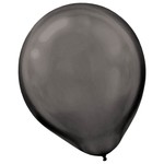 12" Pearlized Black 15pcs Balloon