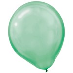 12" Pearlized Festive Green 15ct Balloon