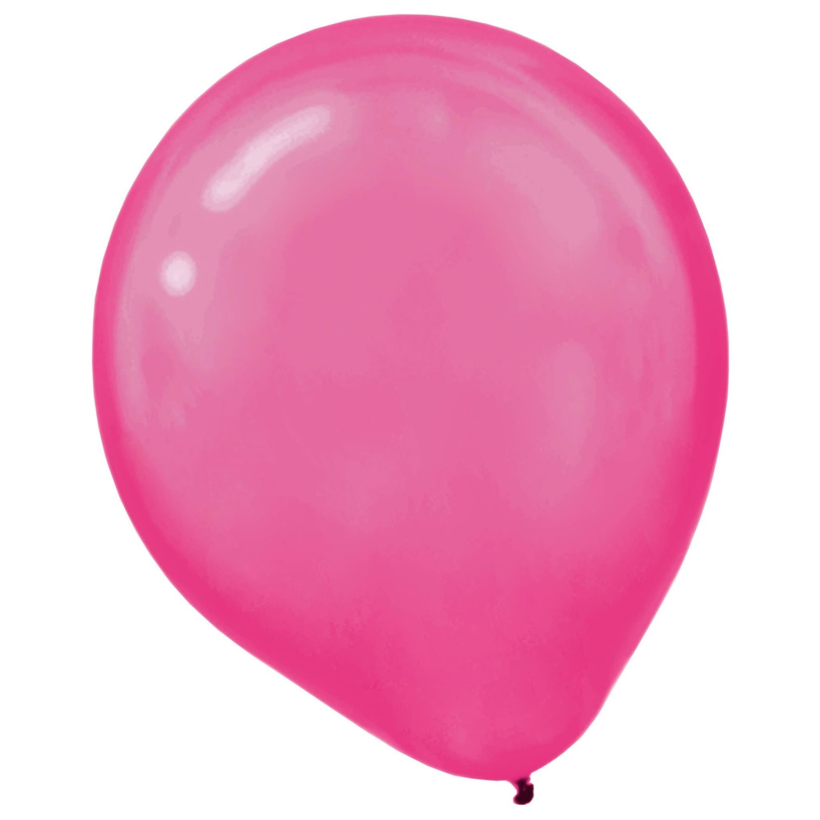 12" Pearlized Bright Pink 15ct Balloon