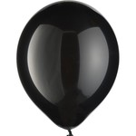 12" Black 15ct Balloon
