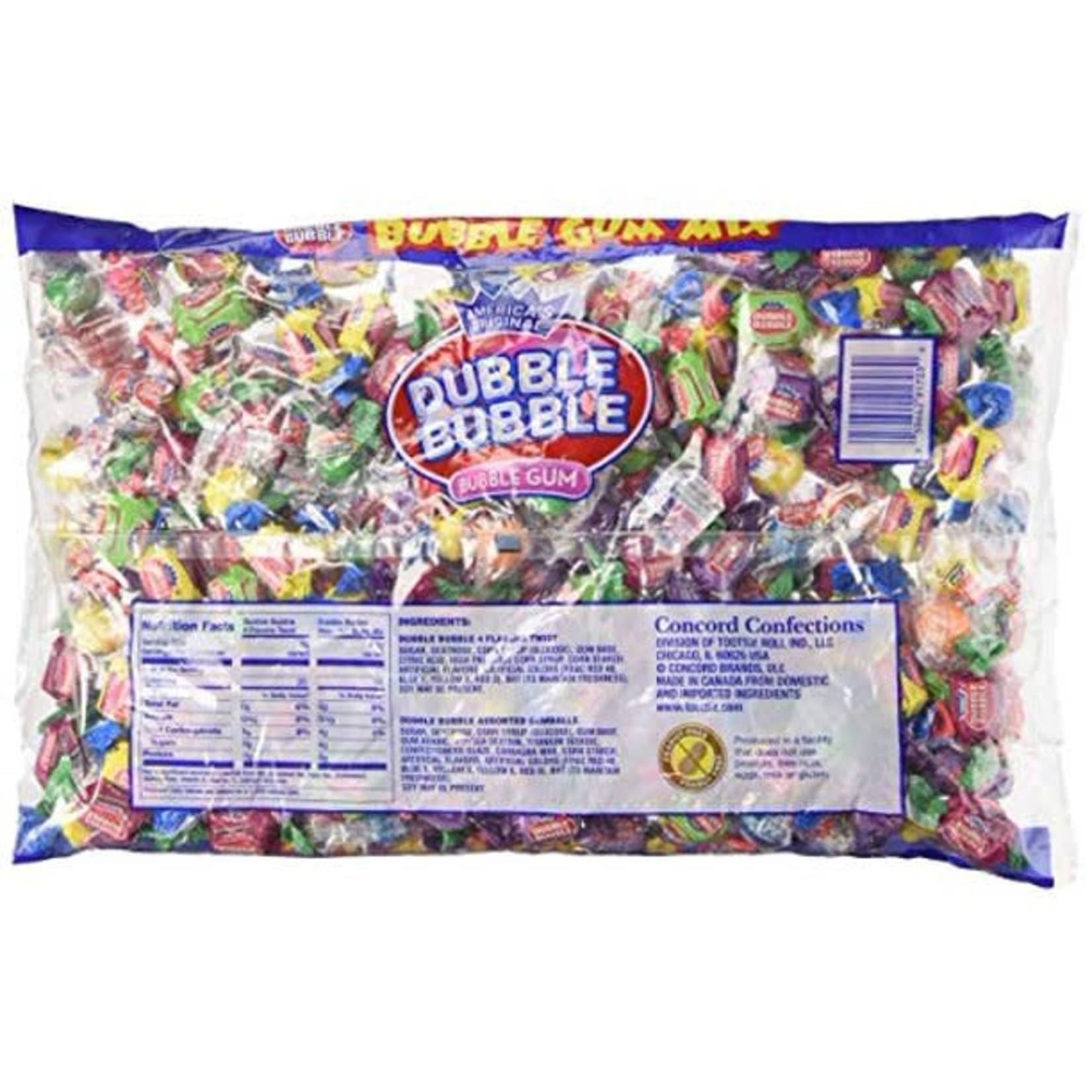 Dubble Bubble Dubble Bubble Bubble Gum Mix 2.4lb