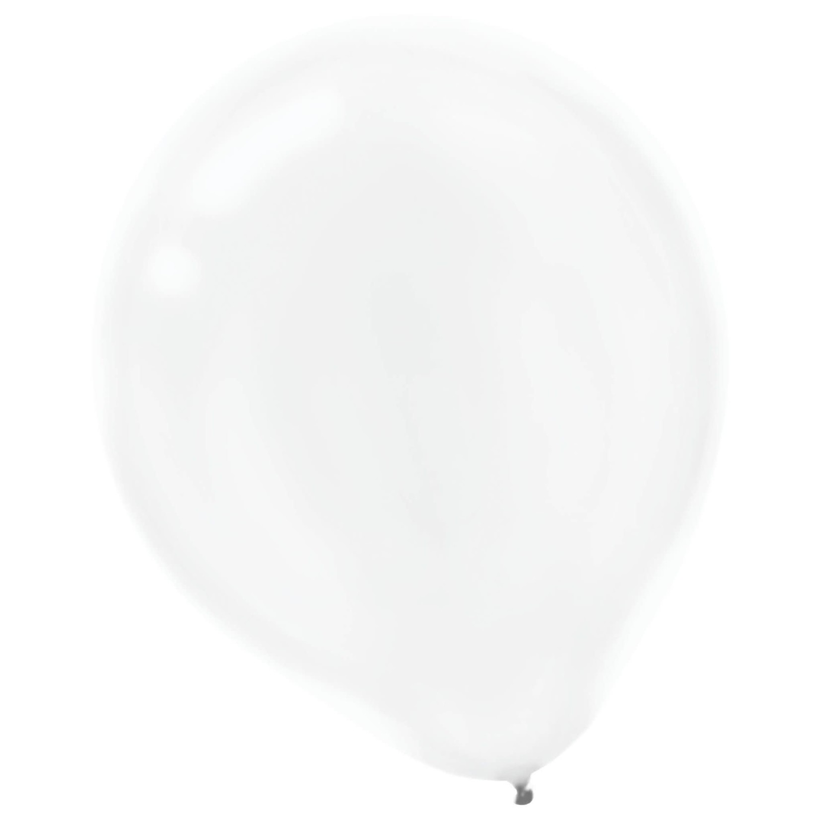 12" Pearlized White 15ct Balloon