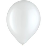 12" White 15ct Balloon