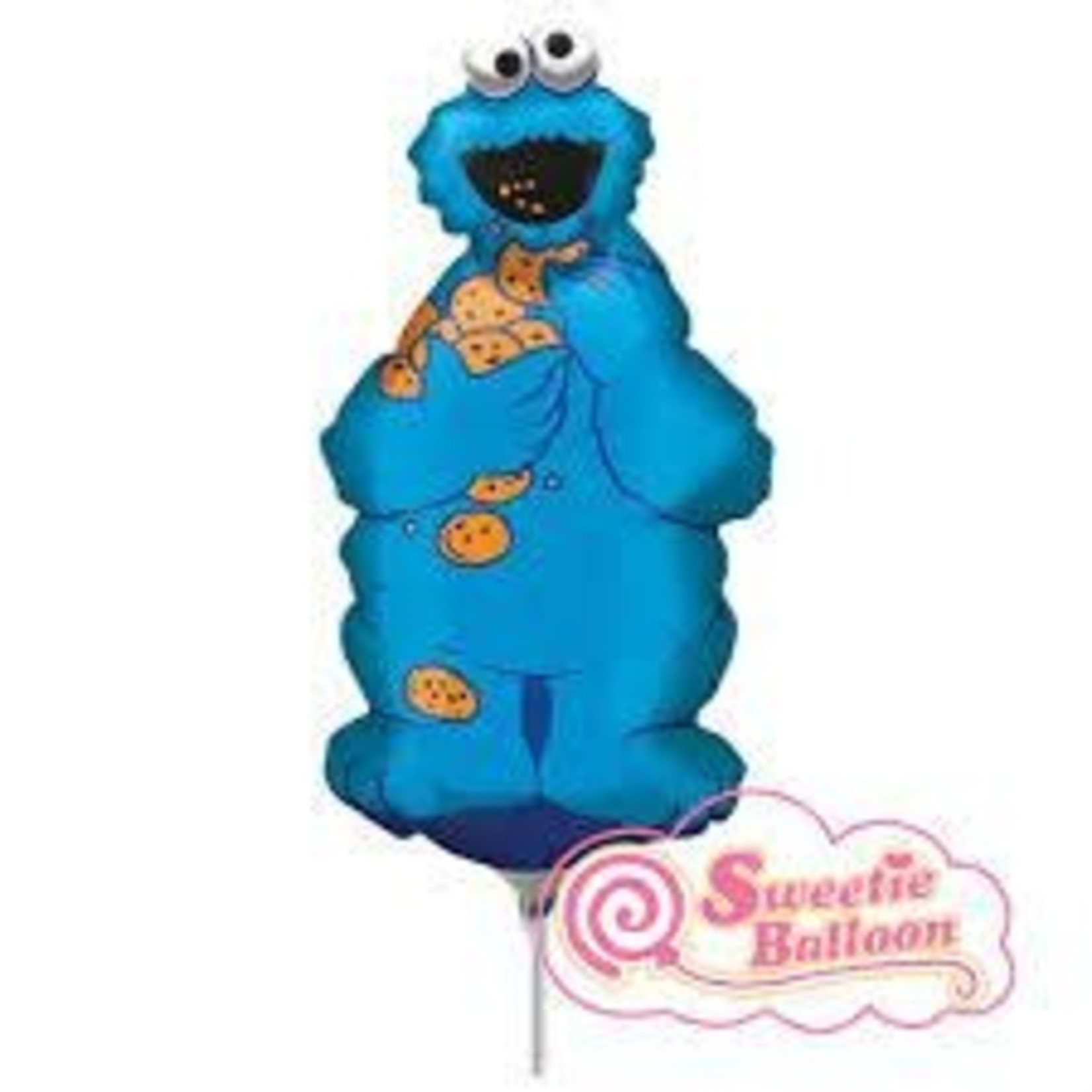 Anagram Air Filled 14" Cookie Monster Balloon