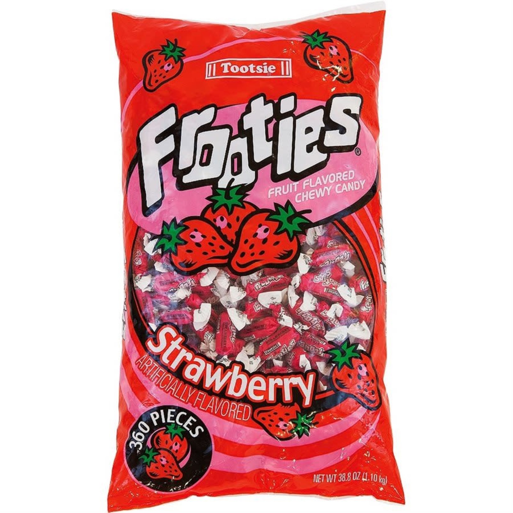 Tootsie Frooties Strawberry 360ct.