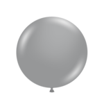 Tuftex 24" Tuftex Silver 3ct Balloon