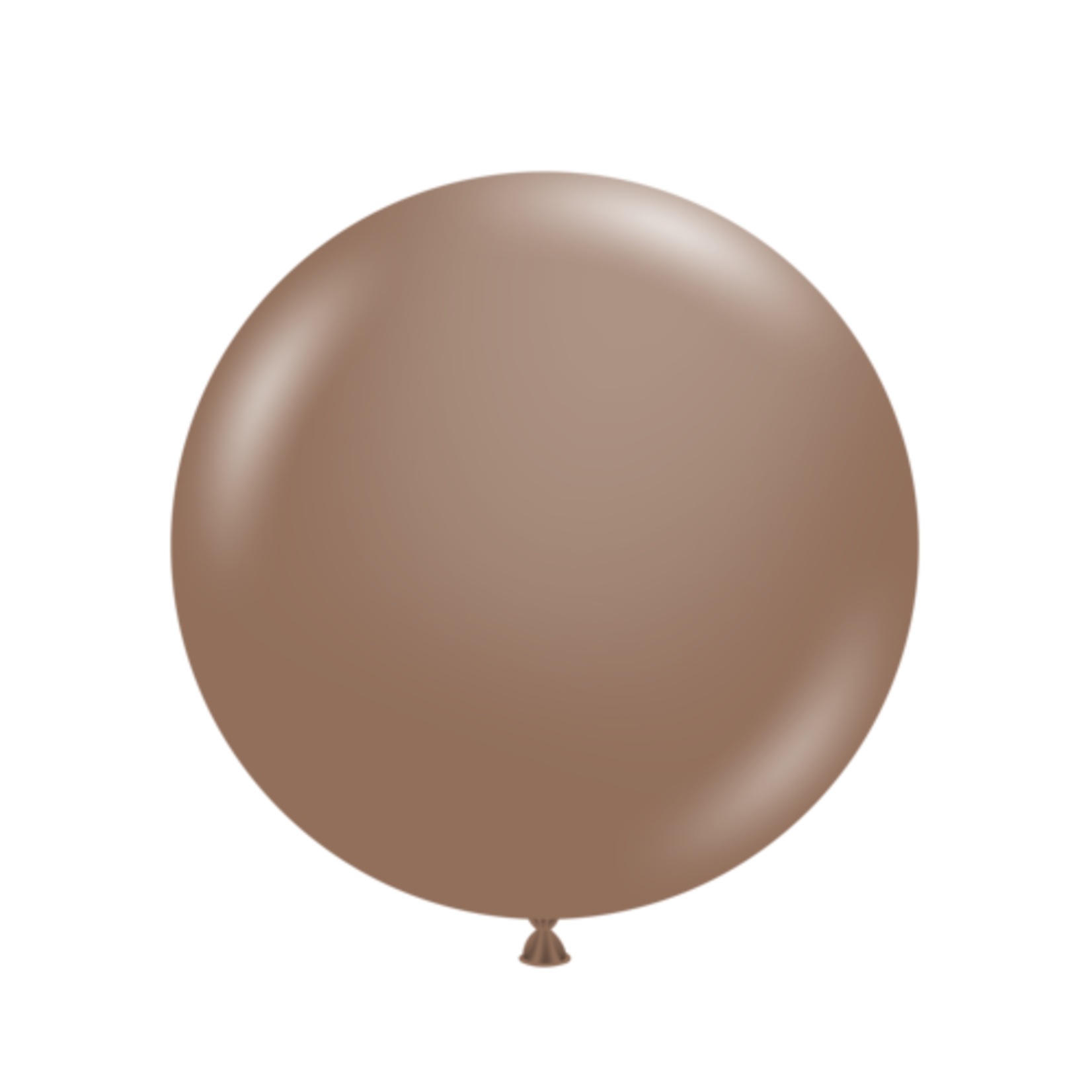 Tuftex 17" Tuftex Cocoa 50ct Balloon