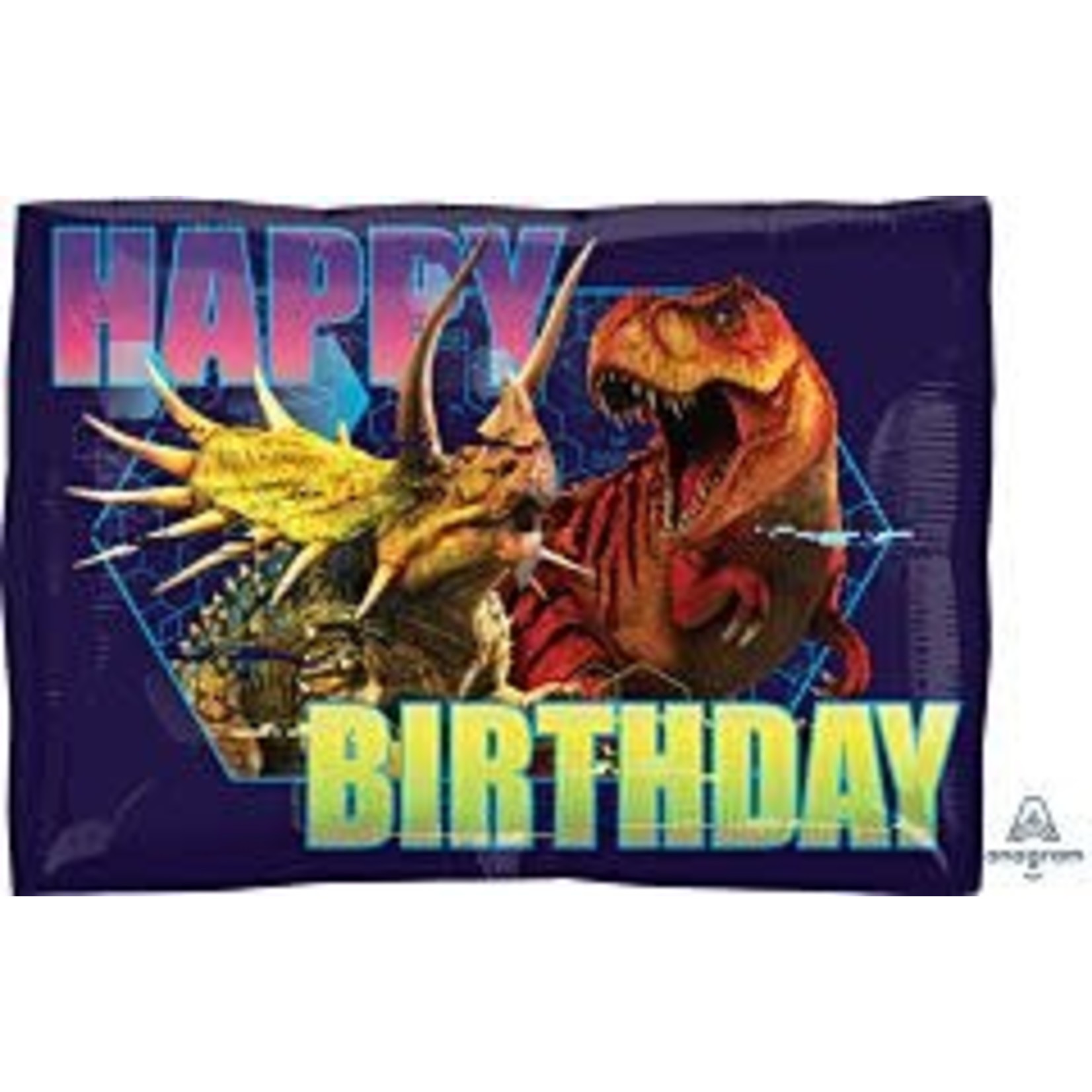 Anagram 16" Happy Bday Jurassic World Balloon
