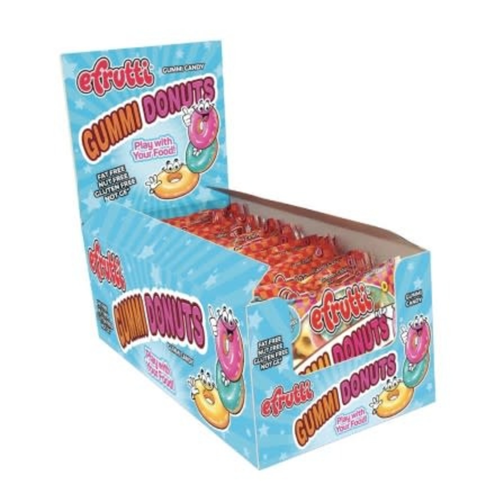 efrutti Gummi Donuts Share Size 12ct