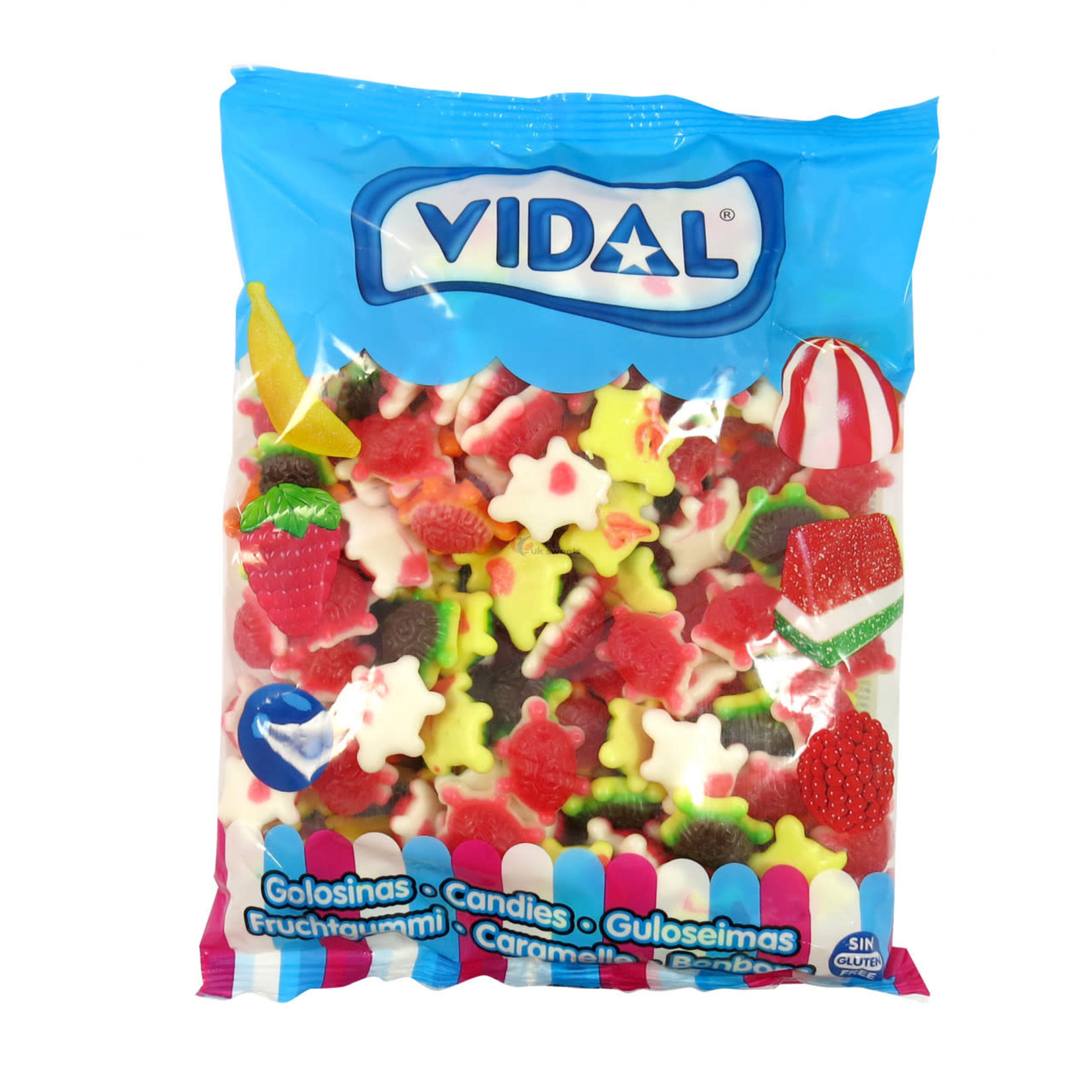 Vidal Gummi Turtles 2.2lb