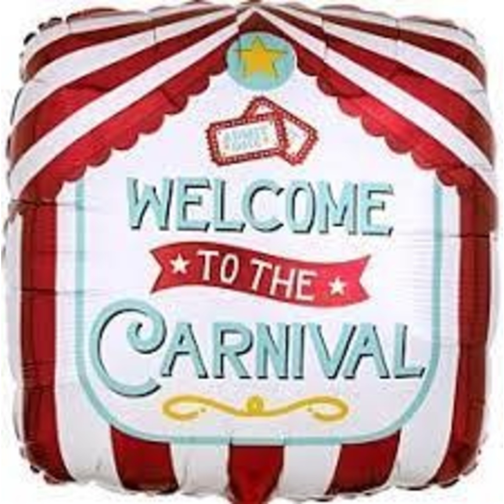 Anagram 18" Welcome To The Carnival Balloon
