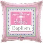 18in Joy&Blessing Baptism Balloon