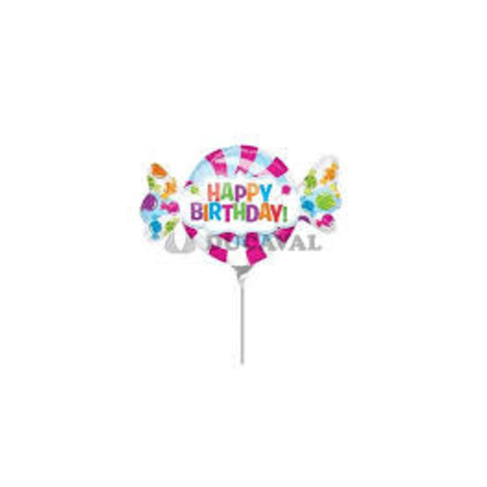 Anagram Air Filled 14" Candy Balloon