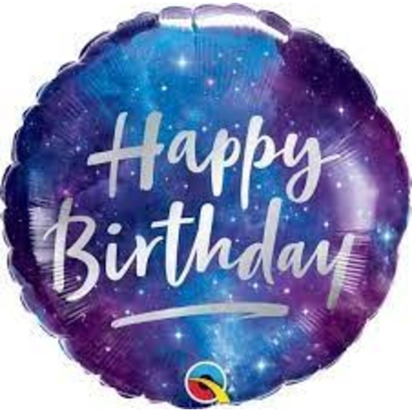 Qualatex 18" Galaxy Birthday Balloon