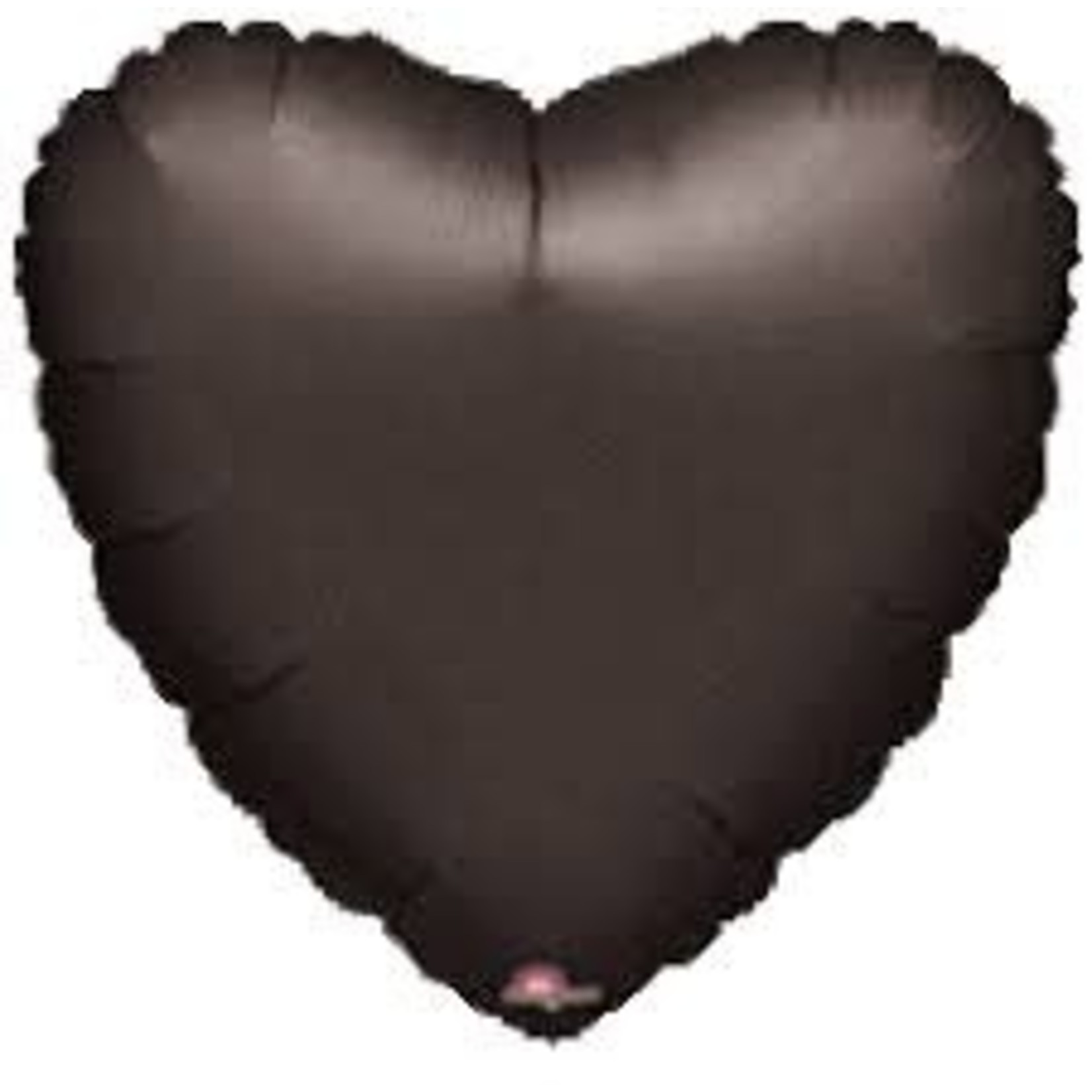 Anagram 18" Black Heart Balloon