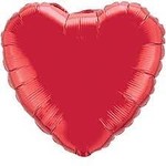 Anagram 36" Heart Ruby Red Balloon