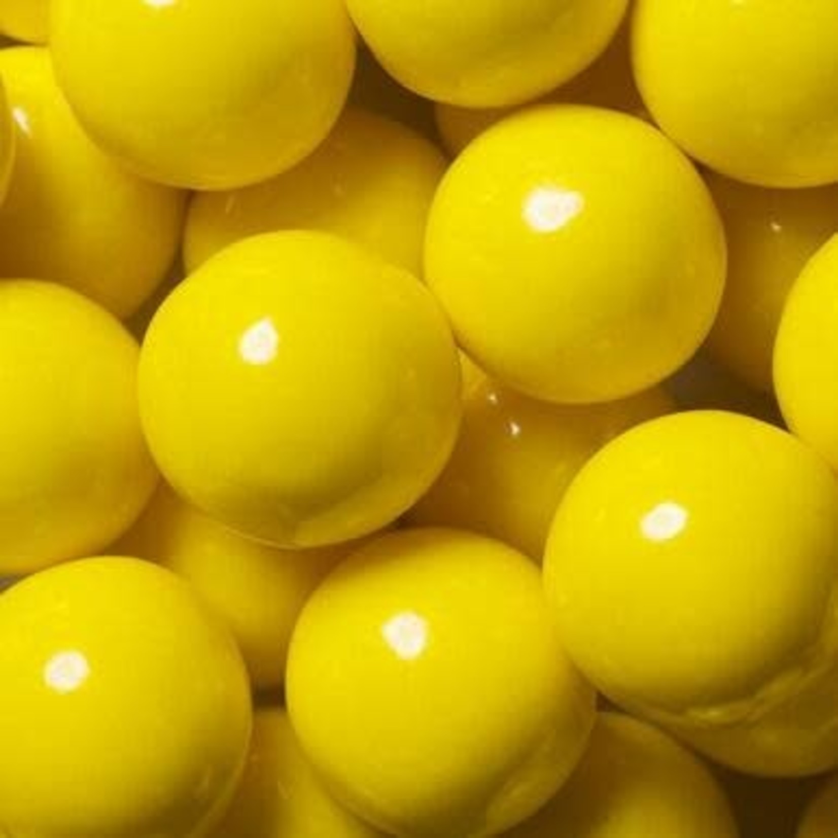 Color Splash 1" Yellow Gumballs