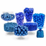 Color Splash 1/2" Blue Gumballs