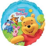 Anagram 18" HBD Winnie The Pooh Balloon