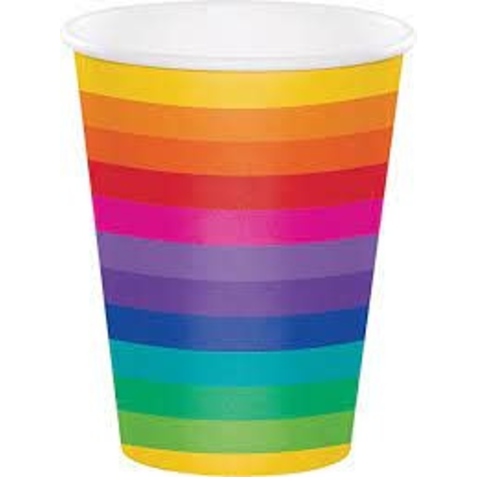 Rainbow 12oz Cups