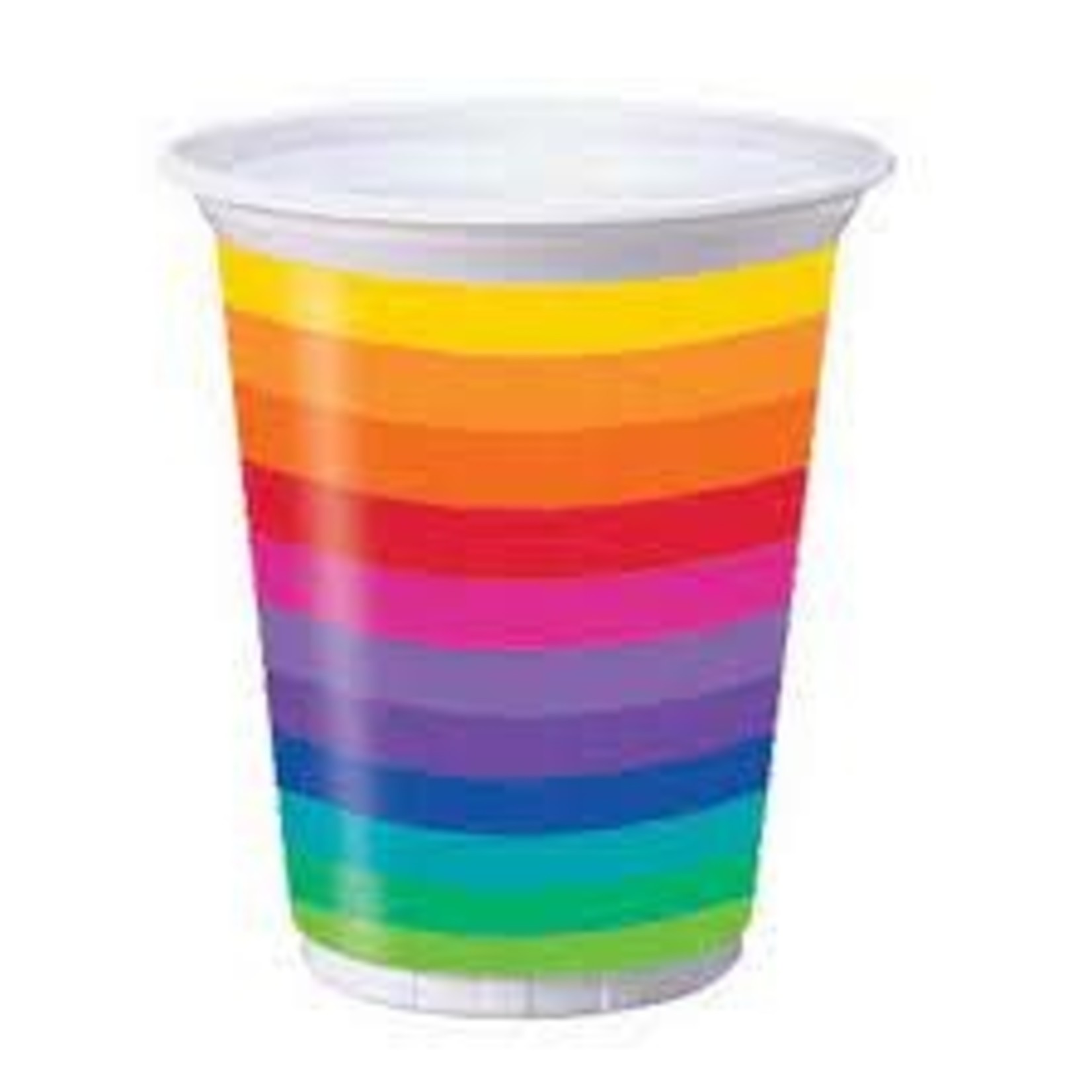 Rainbow 16oz Cups