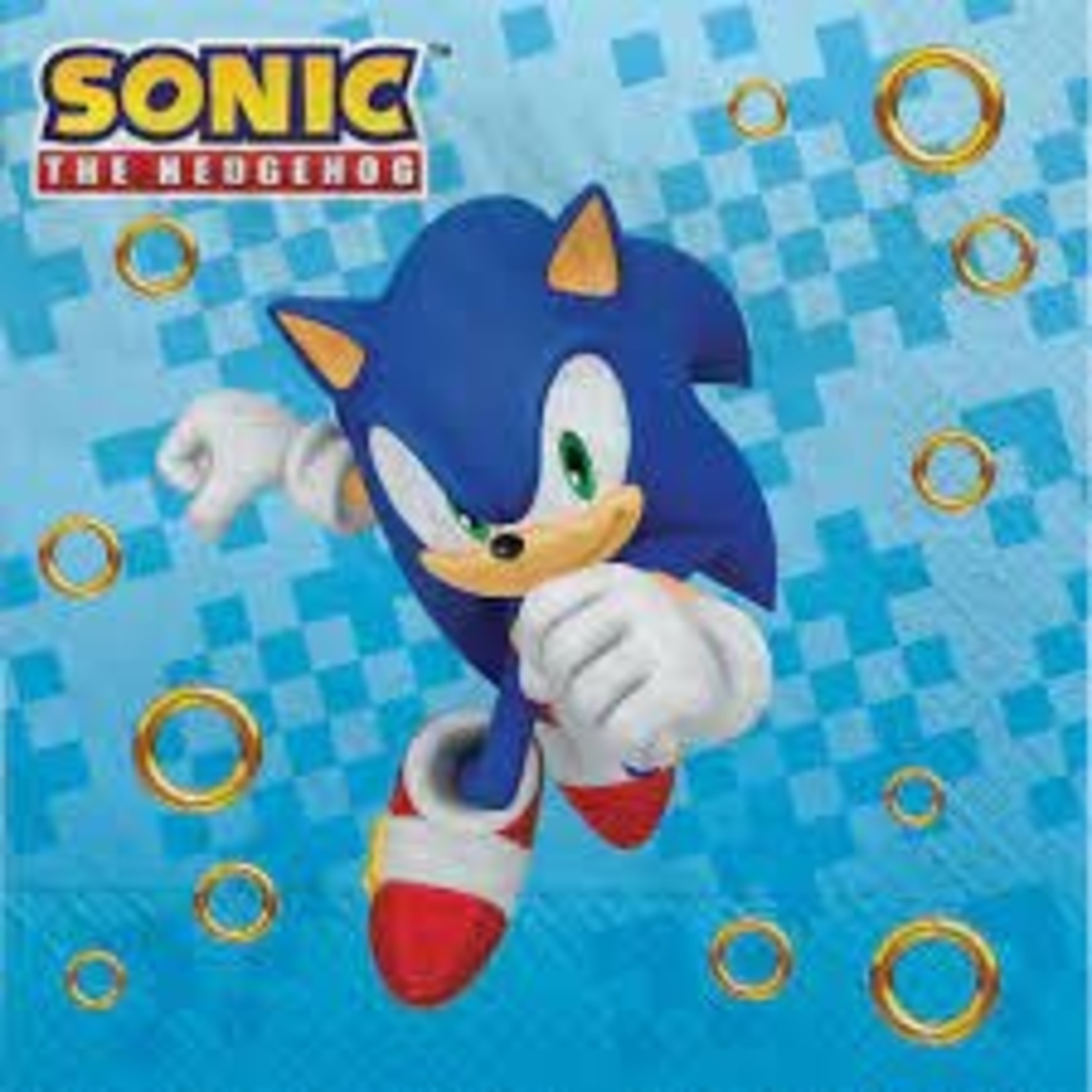 Sonic Luncheon Napkins