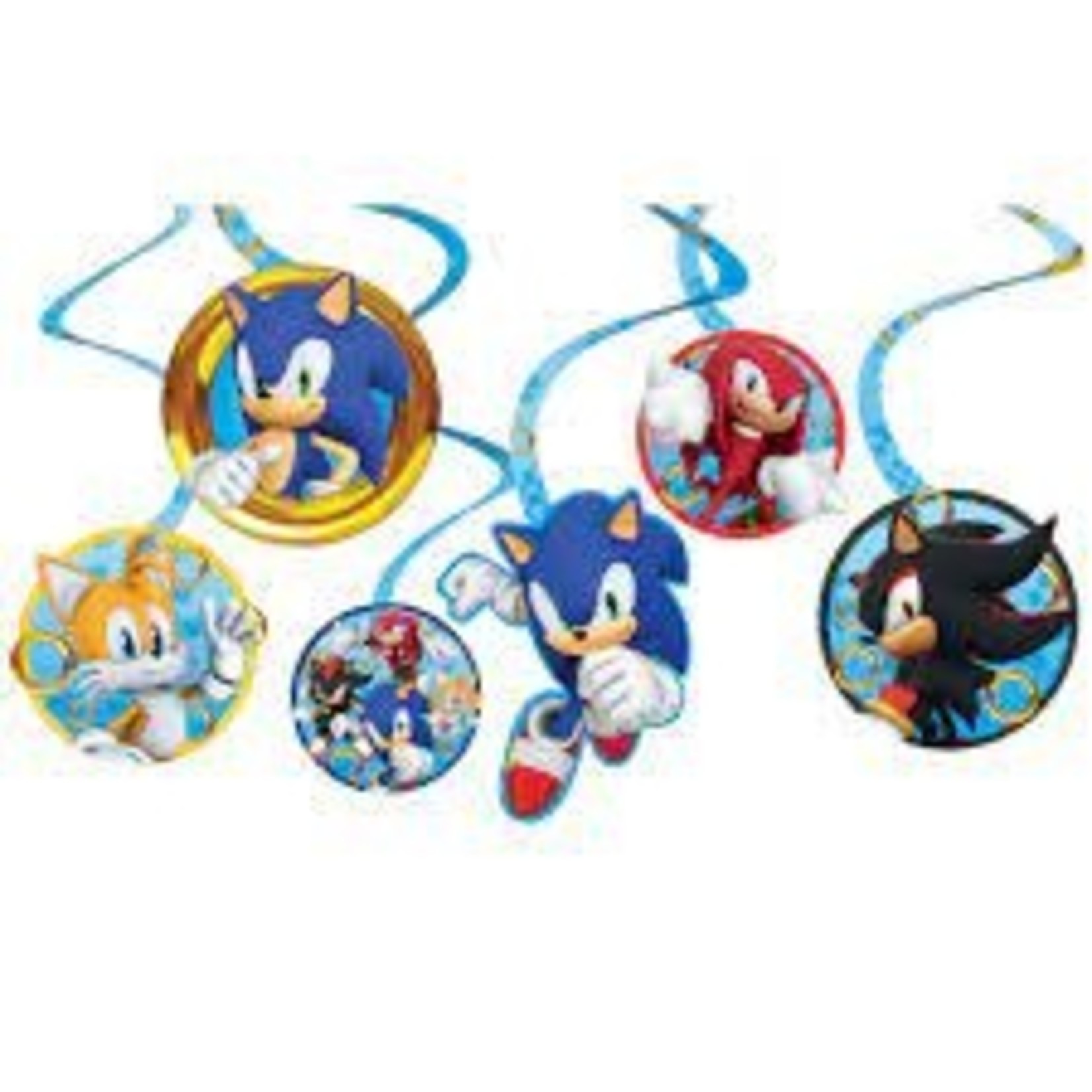 Sonic Spiral Decorations